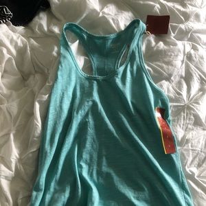 Teal tanktop